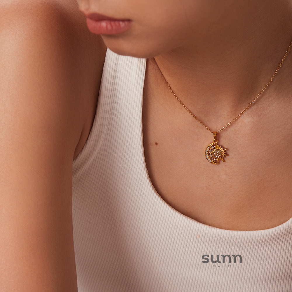 Bryleigh Celestial Layered Necklace [3IS6GZEU]
