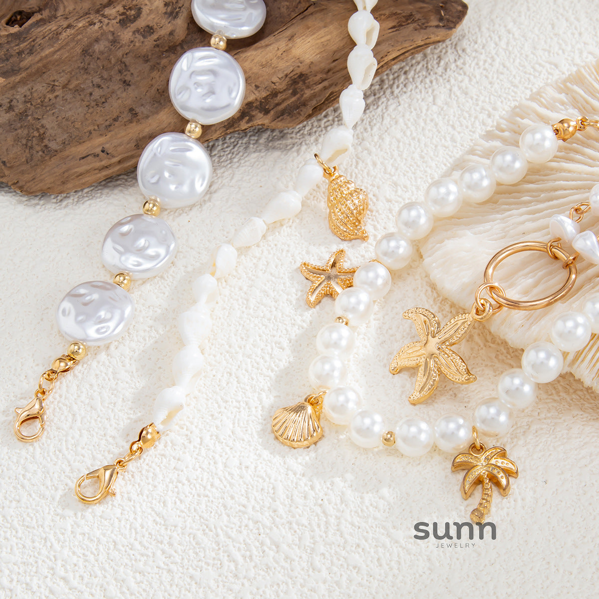 Bryleigh Pearl Starfish Bracelet [AXLK8VJ9]