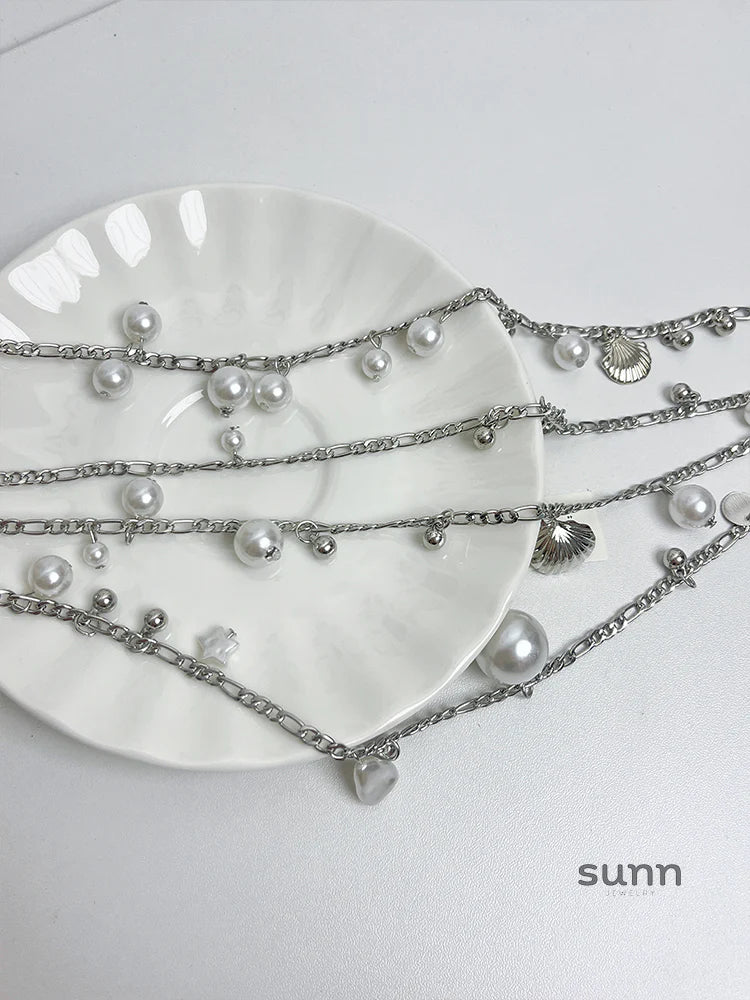 Bryleigh Shell Pearl Body Chain