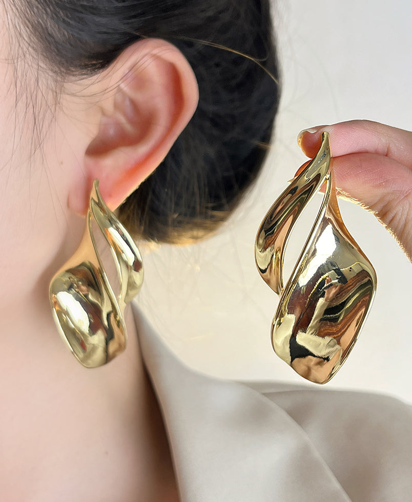 Brylynn Twisted Metal Earrings [9F23H07R]