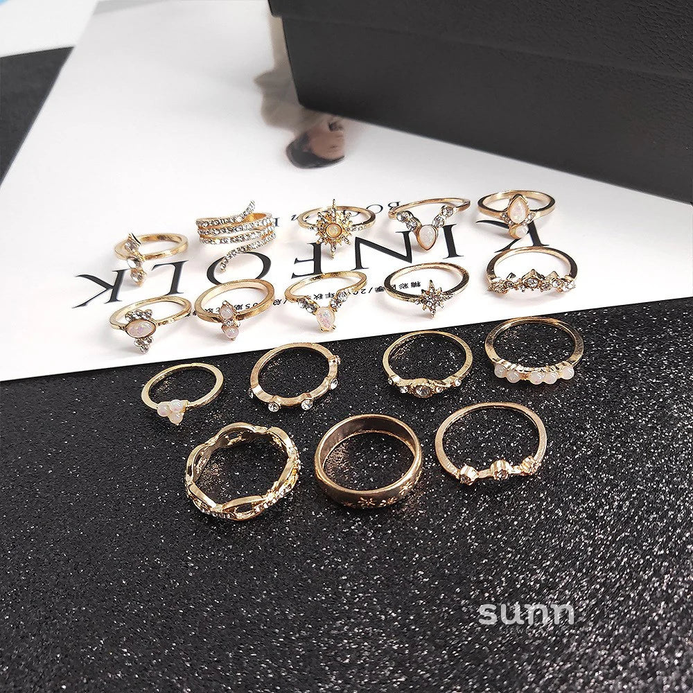 Brynleigh Gemstone Stacking Ring Set