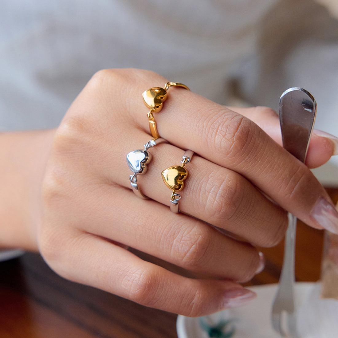 Brynley Eternal Heart Ring [GQCZ2D0O]