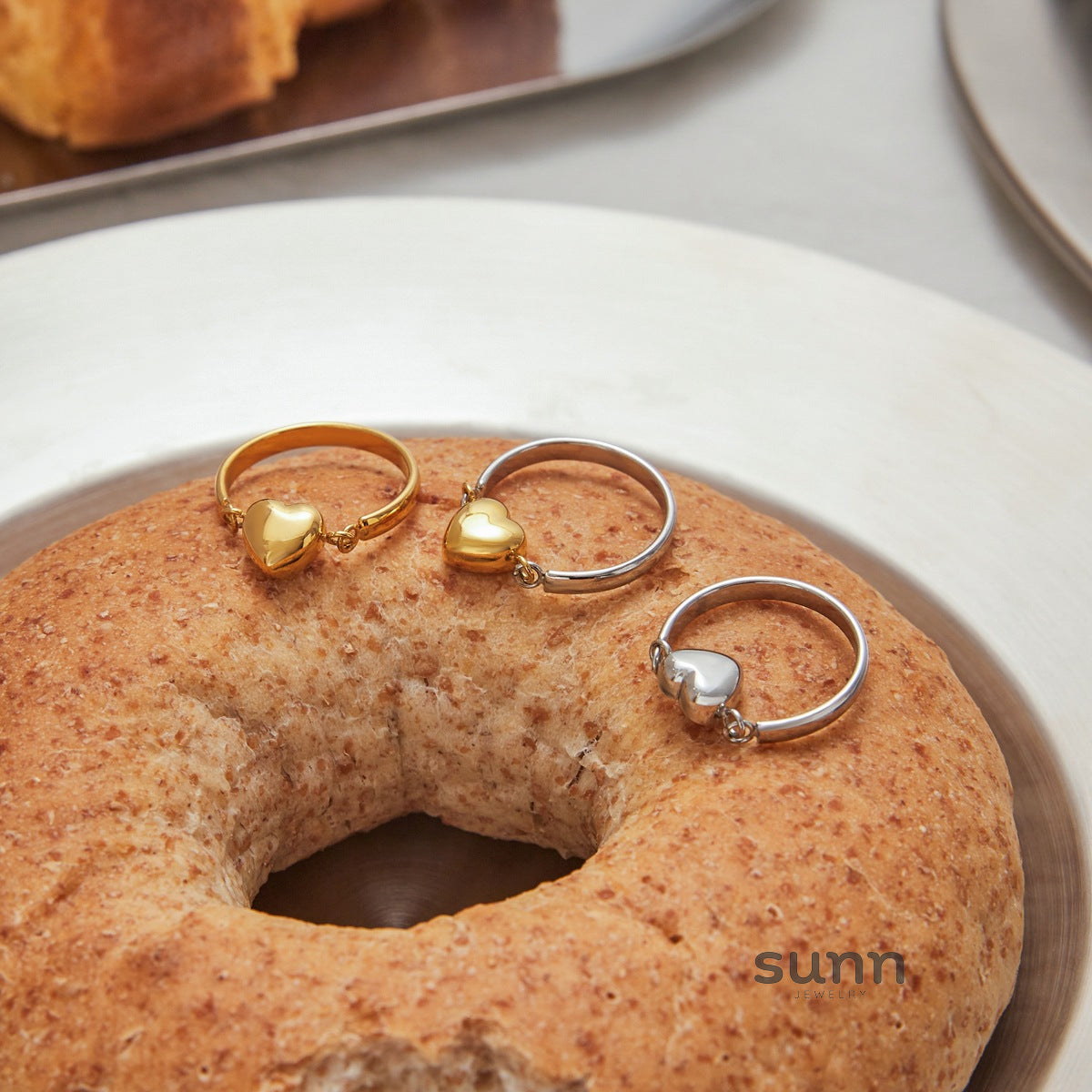 Brynley Eternal Heart Ring [E7RX04SN]