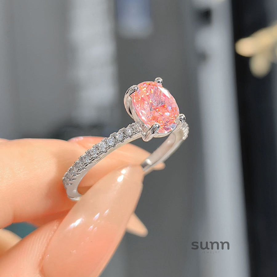 Brynn Ice Flower Cut Ring [HIT7JBSY]