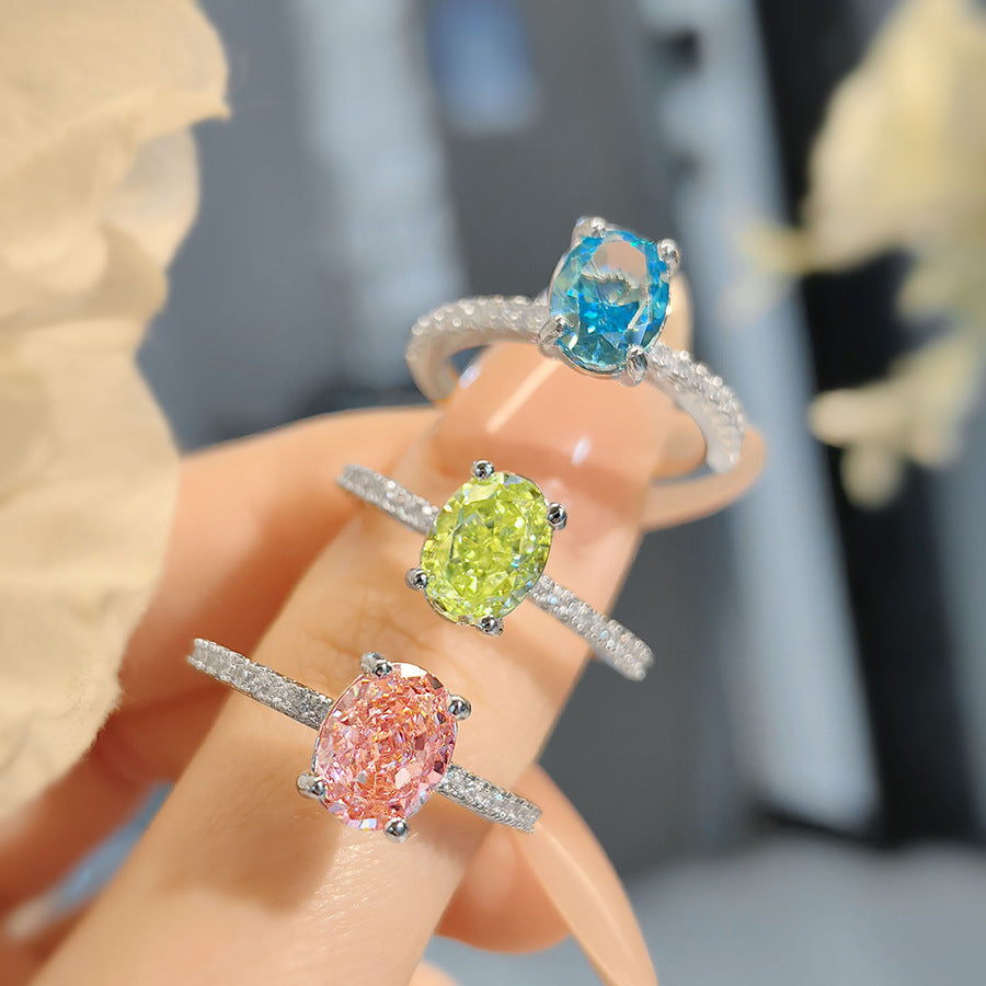 Brynn Ice Flower Cut Ring [LMV9AZND]