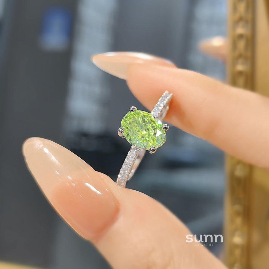 Brynn Ice Flower Cut Ring [SYGAHL9F]