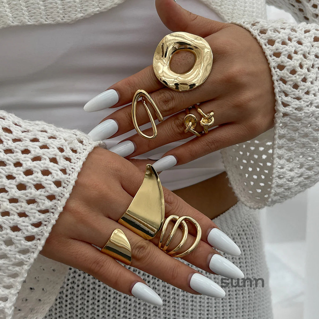 Brynna Sculptural Statement Rings