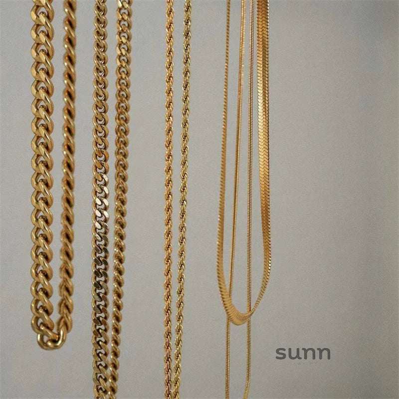 Brynnlee Layered Chain Necklace