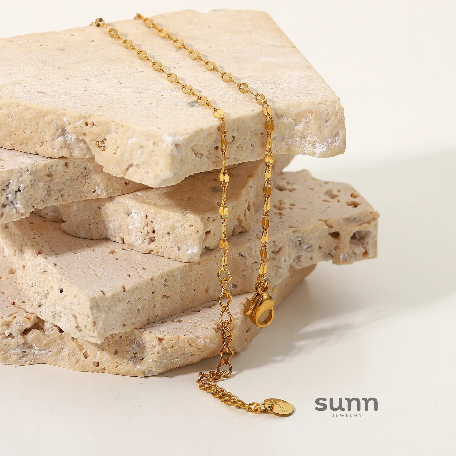 Cady Natural Stone Charm Necklace