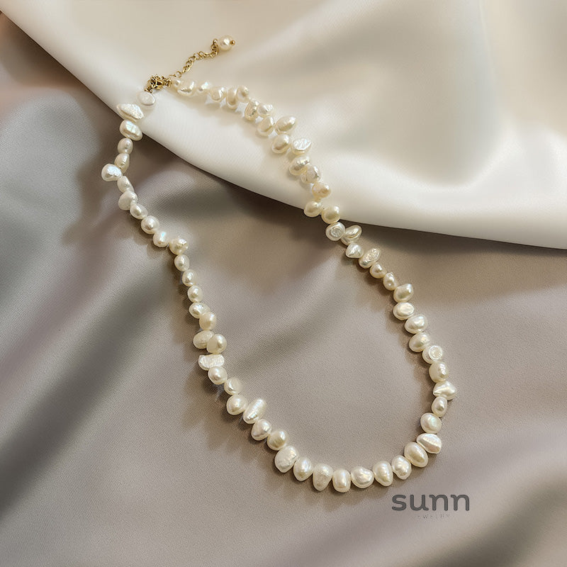 Caidence Baroque Pearl Choker [JRNBHU70]