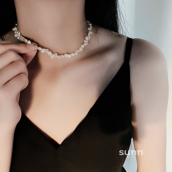 Caidence Baroque Pearl Choker [Y9H63JVN]