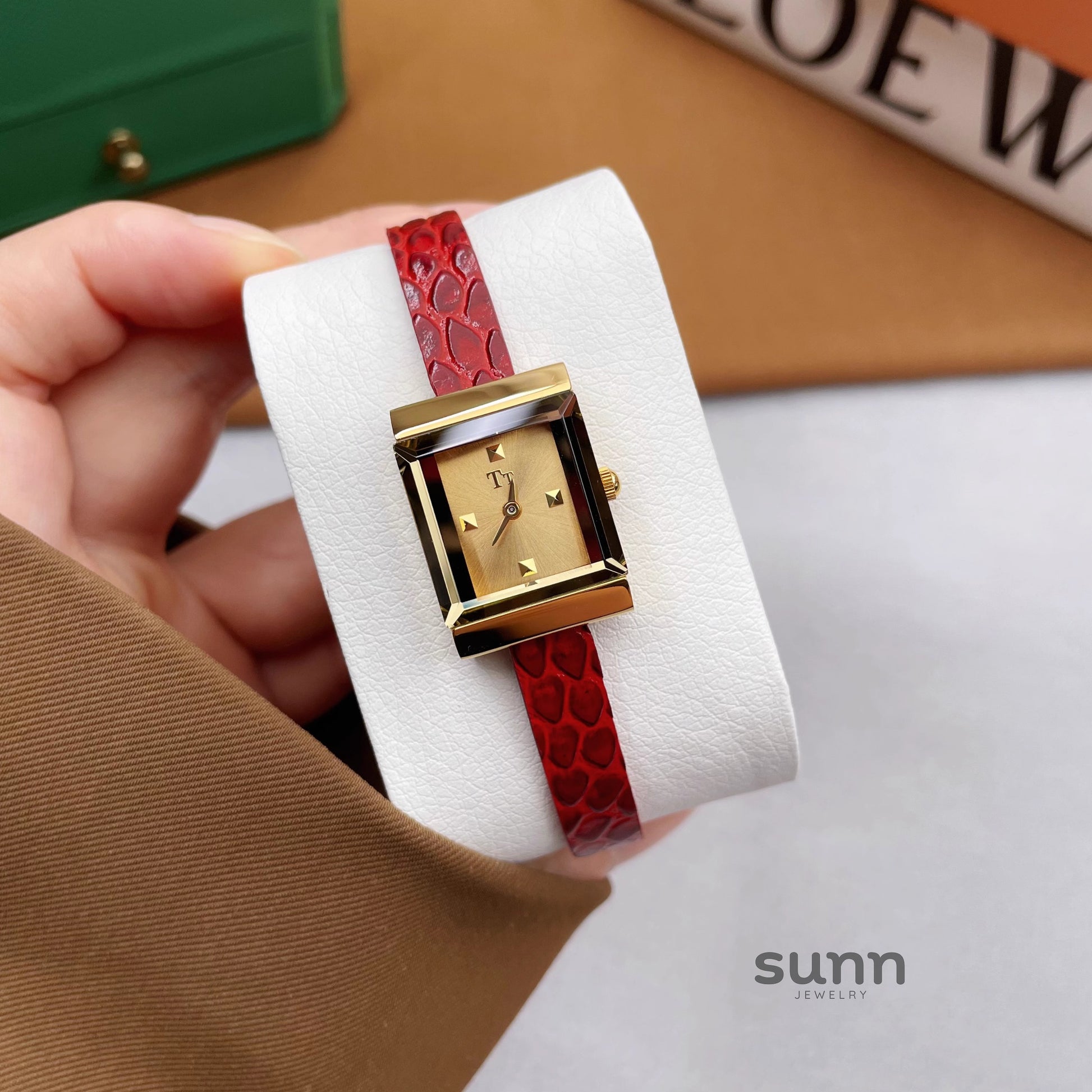 Caila Minimalist Rectangle Watch