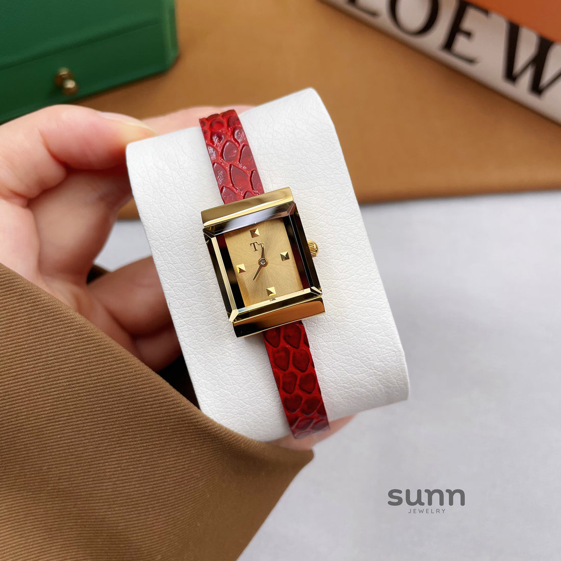 Caila Minimalist Rectangle Watch