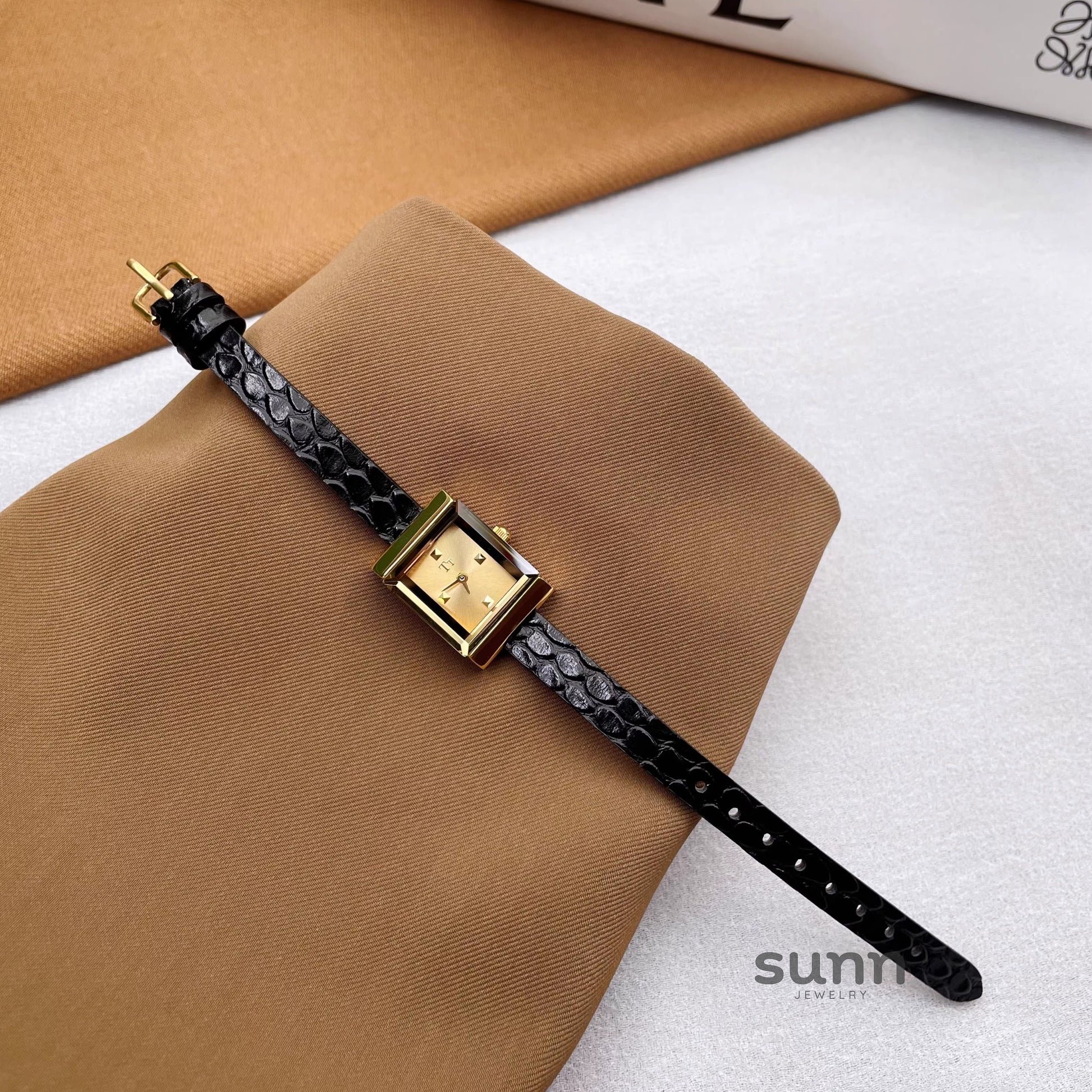 Caila Minimalist Rectangle Watch