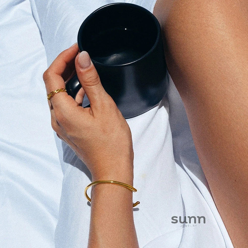 Calia French Gold Bangle
