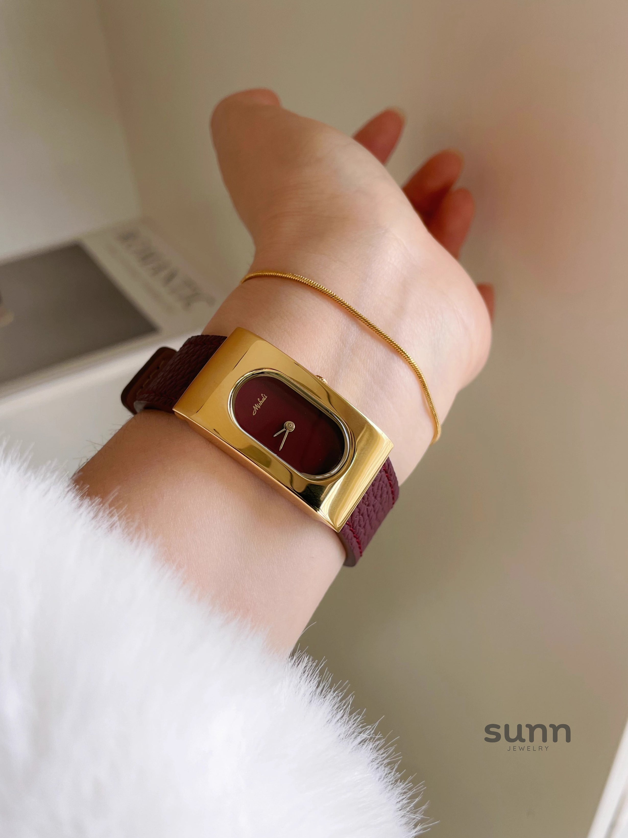 Calianna Heritage Rectangular Watch