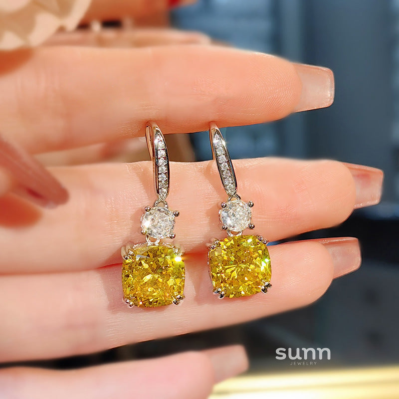 Calianna Ice Flower Drop Earrings [WF5YVO1K]