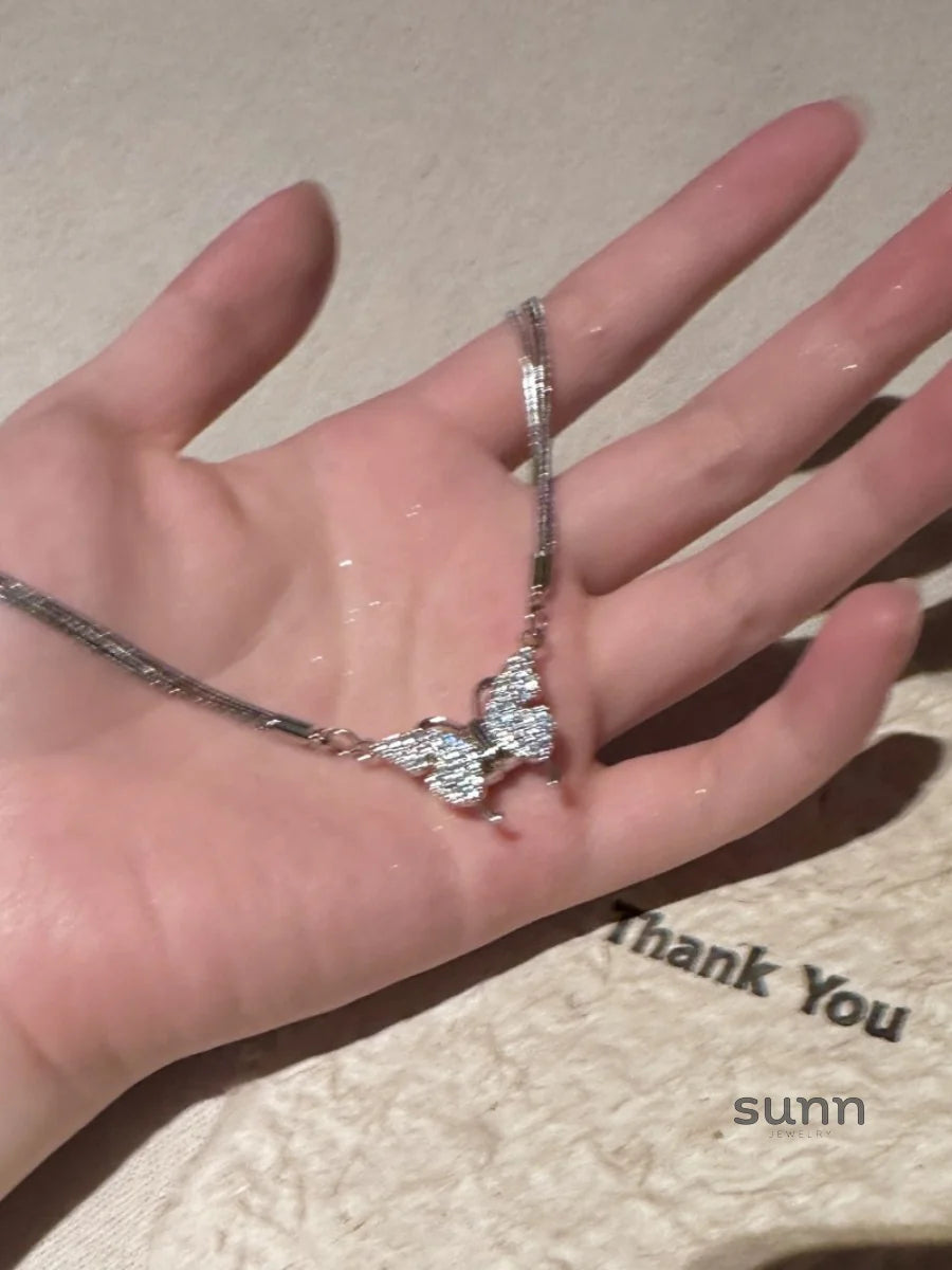 Calianna Sparkle Butterfly Choker