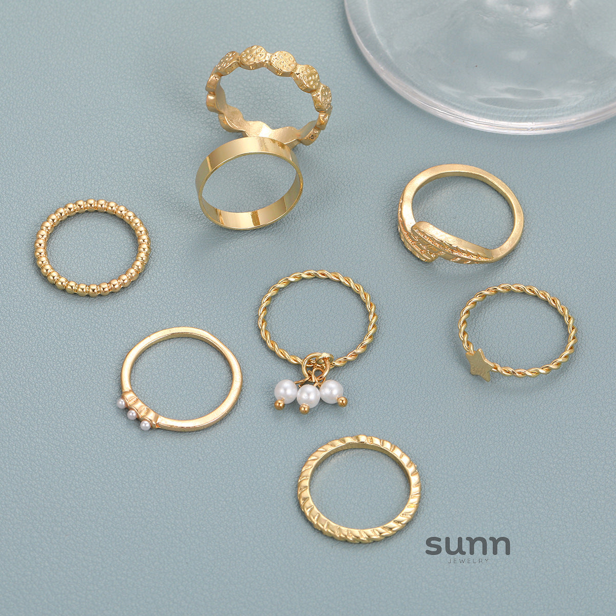 Calista Dainty Stacking Ring Set [BYS8WLM4]