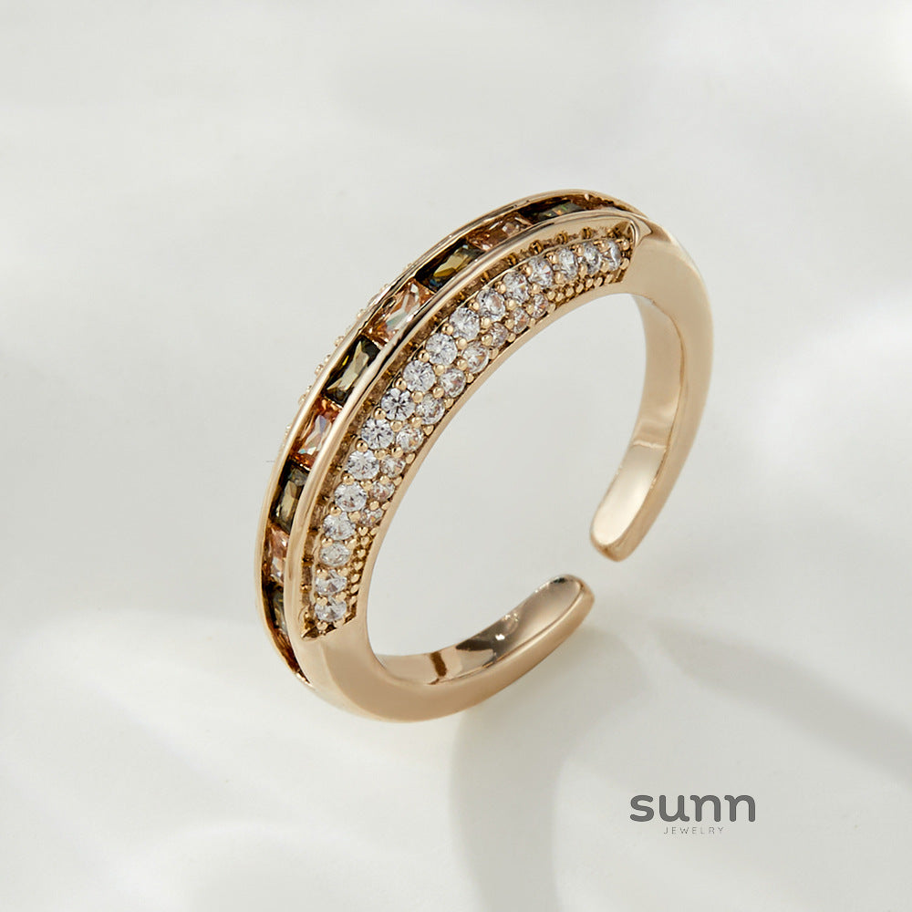 Callie Color-Block Stacking Ring [8V8PXZKO]