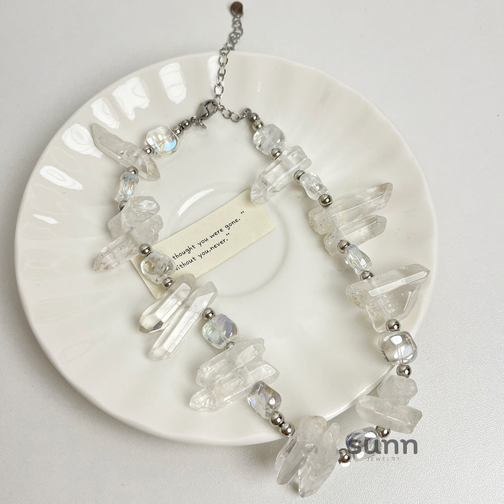 Calliope Icicle Crystal Necklace