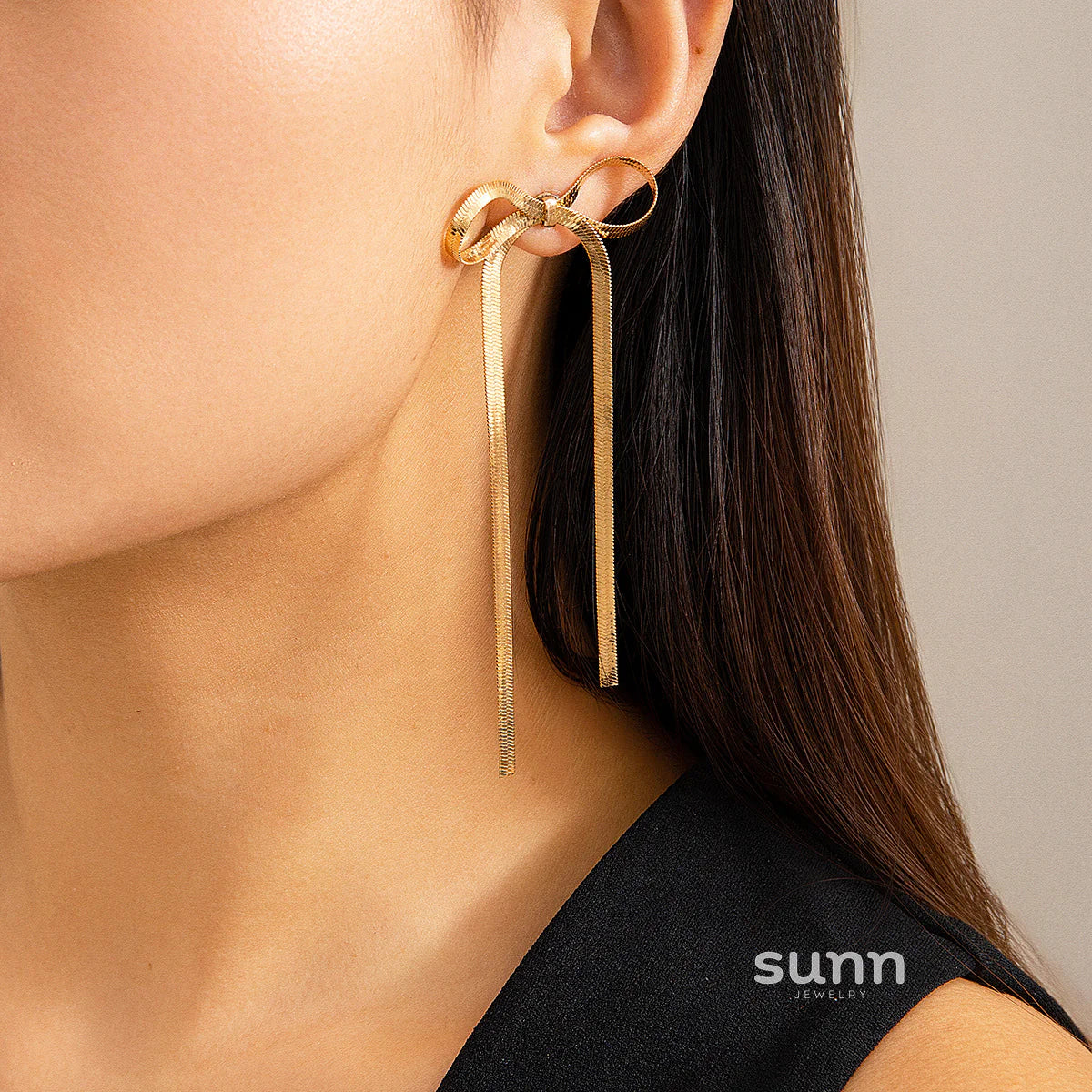 Callyn Bow Butterfly Earrings