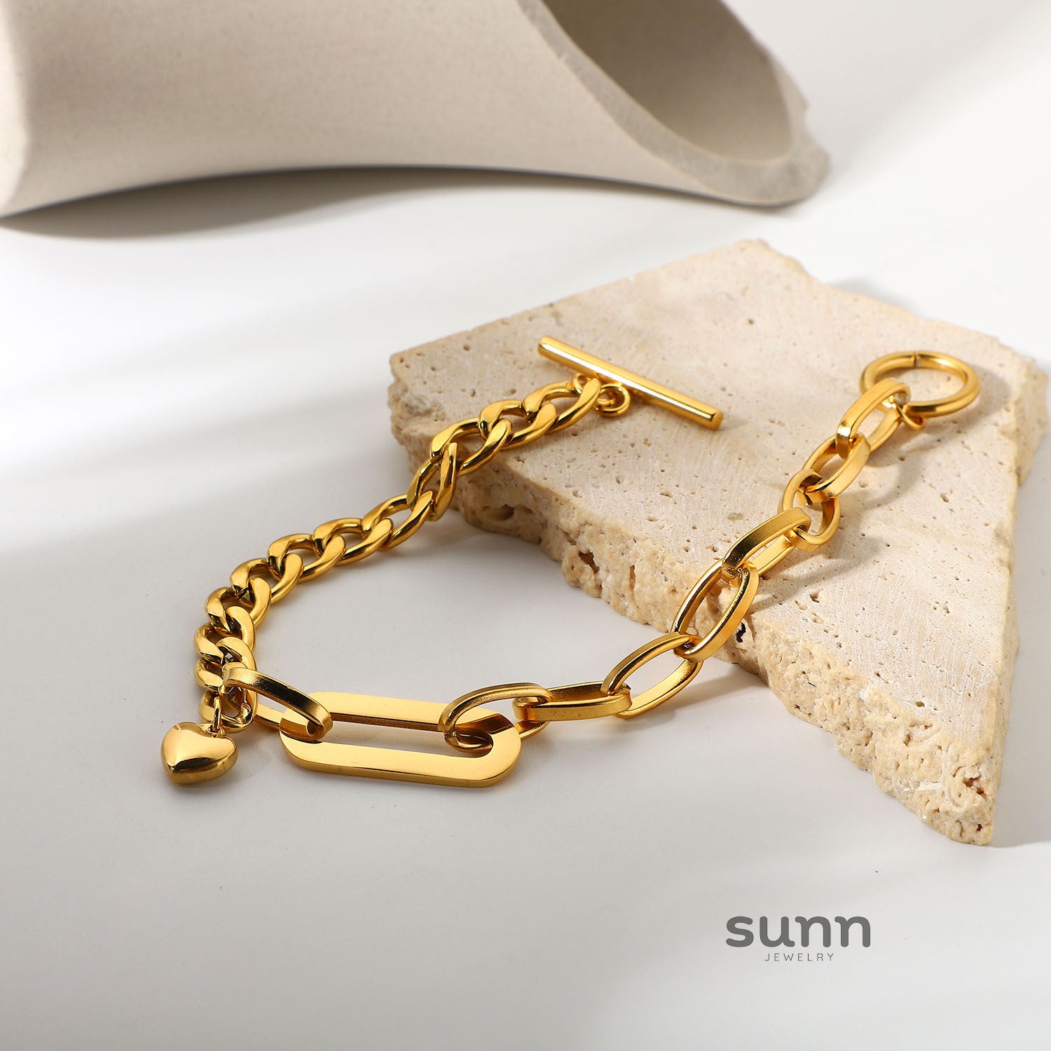 Cambria Gold Link Bracelet [UGOBZQLQ]