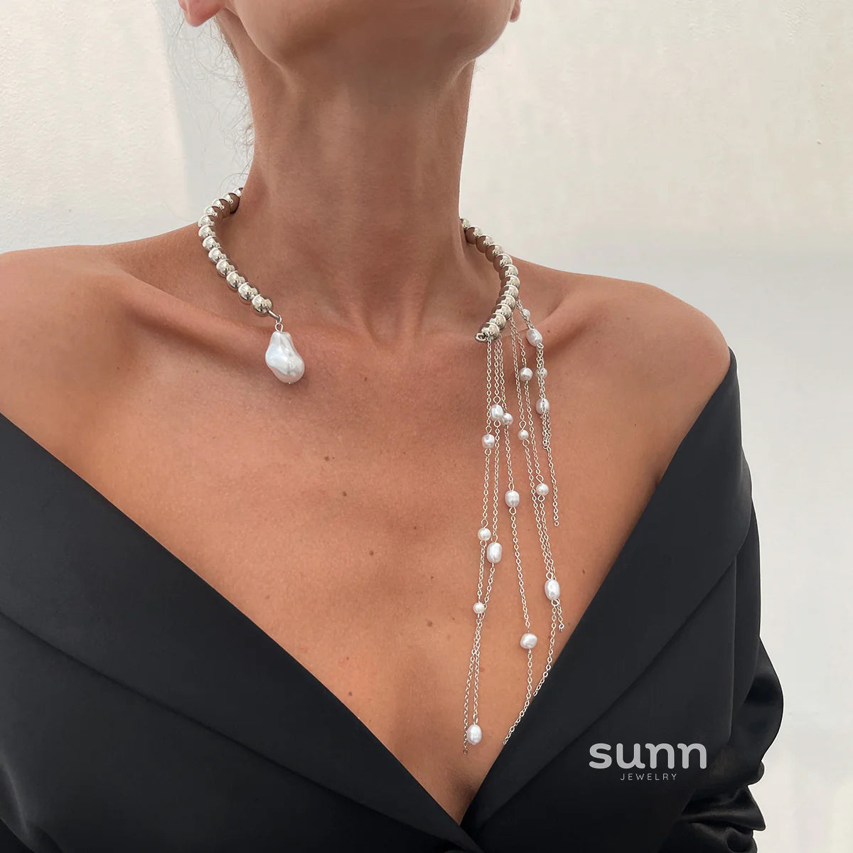 Camden Pearl Statement Necklace