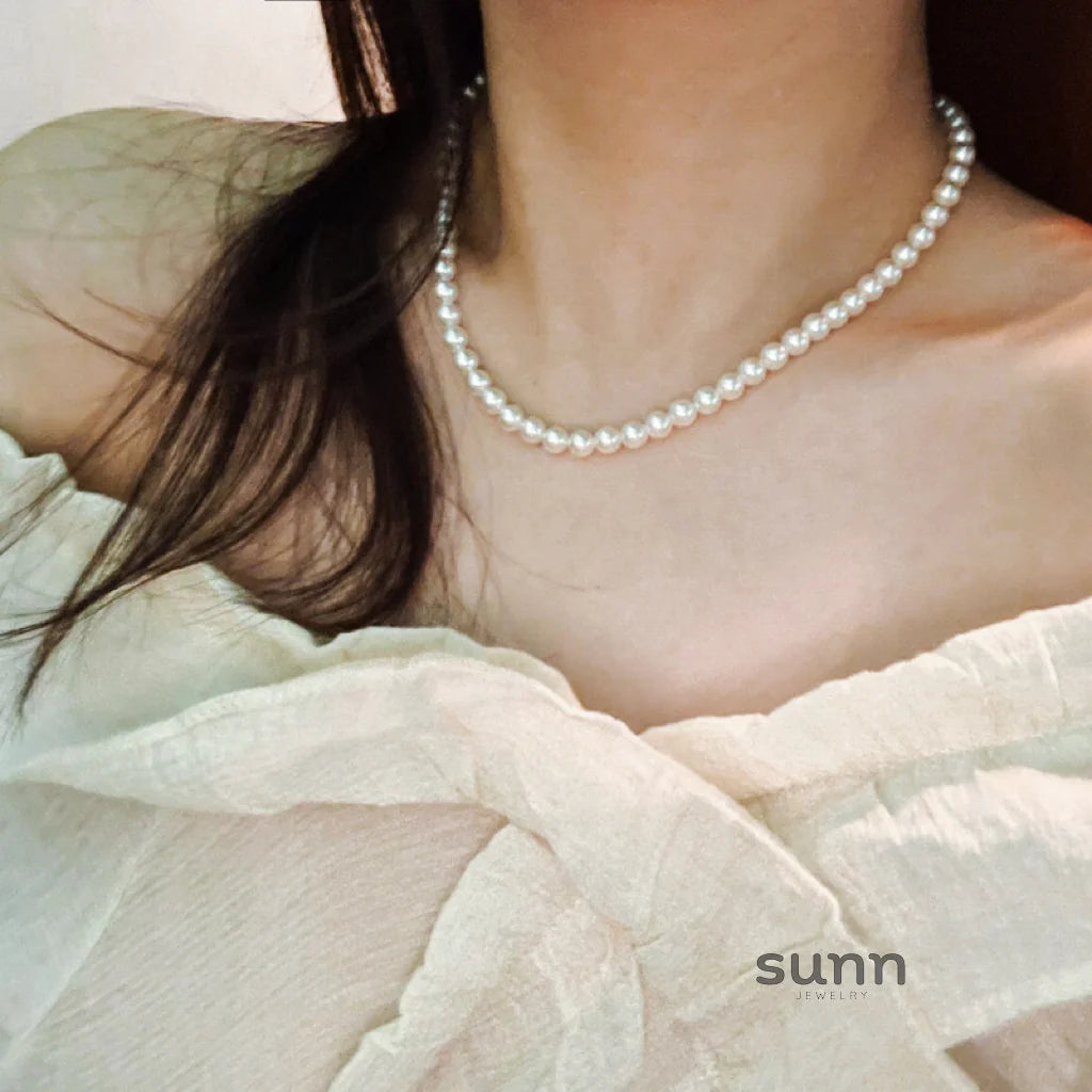 Camilah Delicate Pearl Necklace