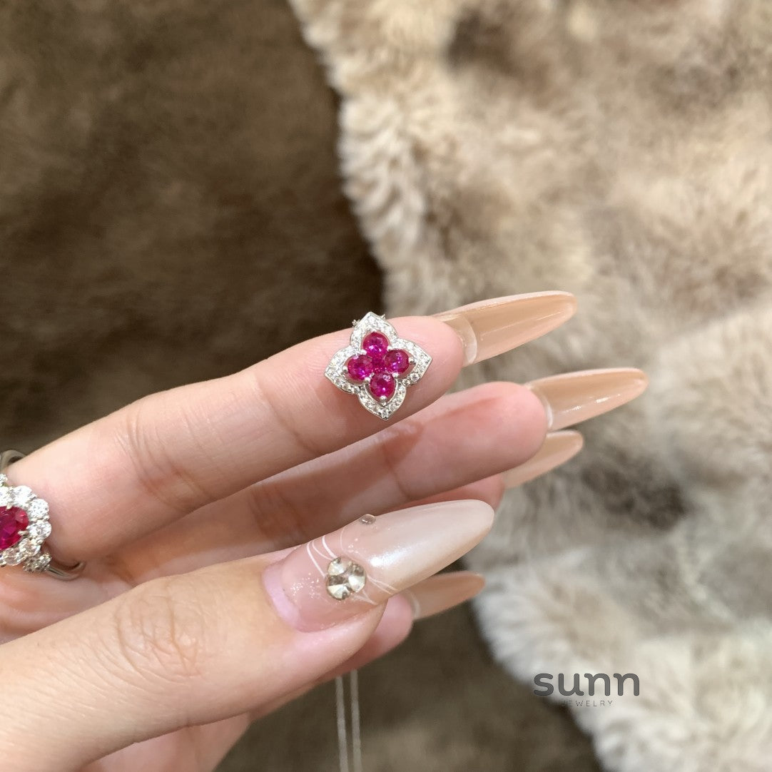 Camryn Delicate Clover Necklace [PO8CM1OR]