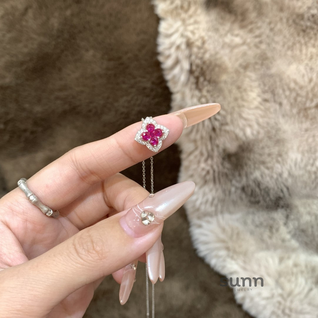 Camryn Delicate Clover Necklace [YULGYZZW]