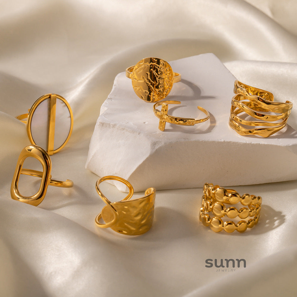 Camryn Irregular Gemstone Ring [WVN9O9AW]