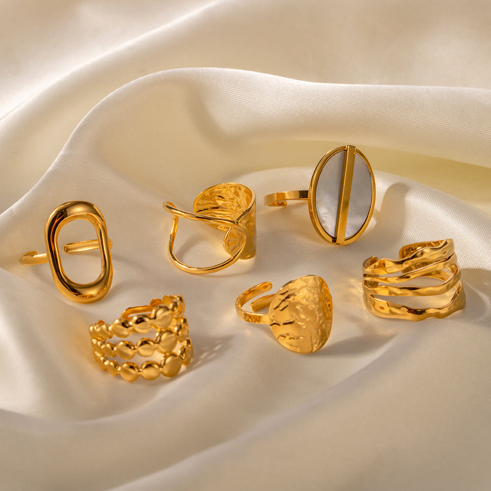 Camryn Irregular Gemstone Ring [WVN9O9AW]