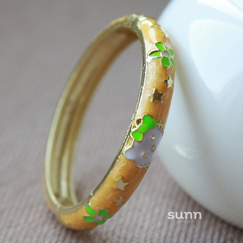 Camrynn Kitty Enamel Bracelet [I2QDGXMK]