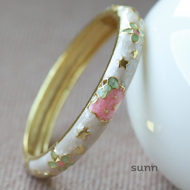 Camrynn Kitty Enamel Bracelet [Z0WTDKY0]