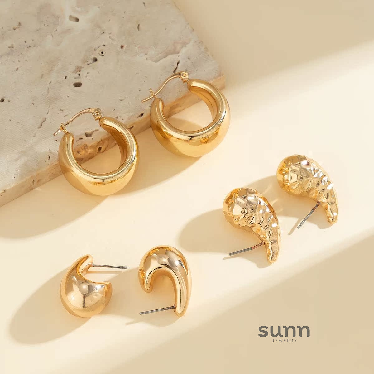 Cana Metallic Earring Sets [6TA3WXOK]