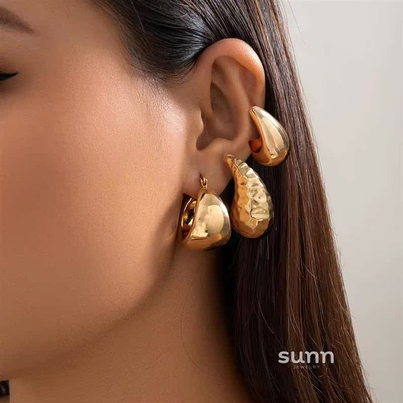 Cana Metallic Earring Sets [V9JGB97V]