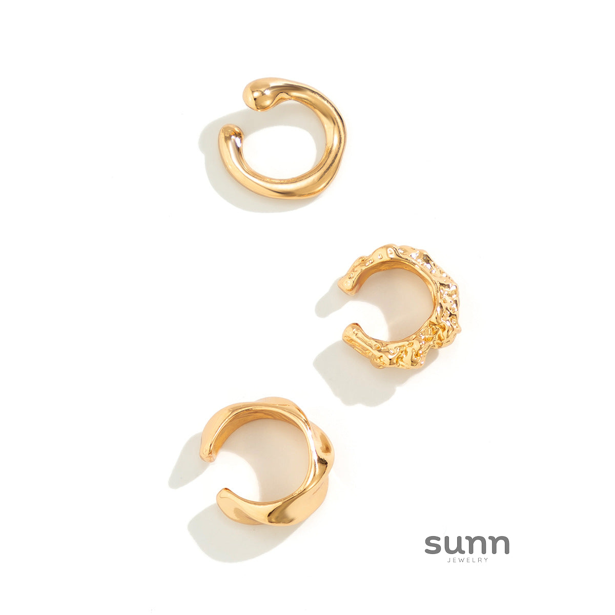 Cana Metallic Earring Sets [RZAA85FZ]
