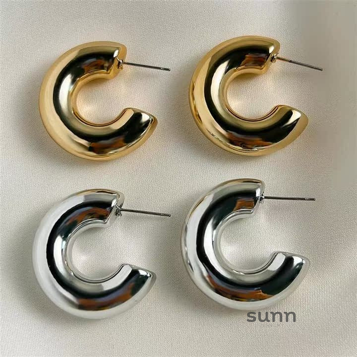 Cana Metallic Earring Sets [S6RB048K]