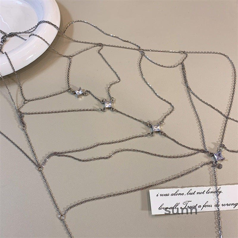 Candace Delicate Heart Body Chain [JTHHB85S]