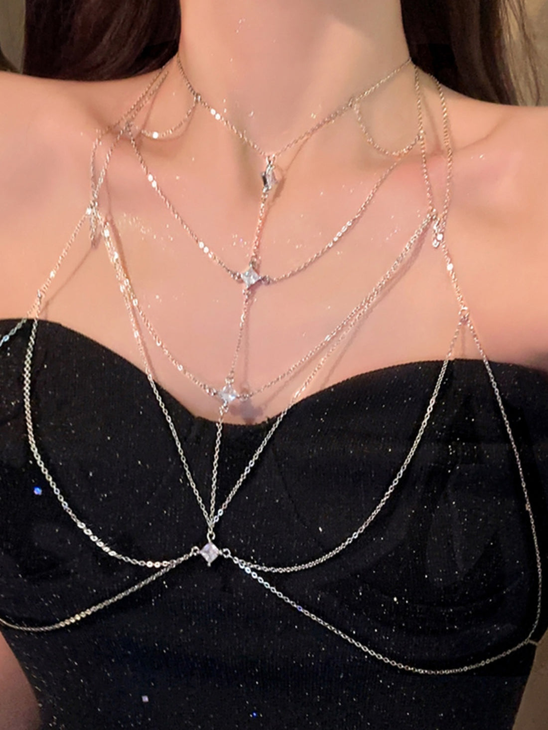 Candace Delicate Heart Body Chain [C5H2DR19]