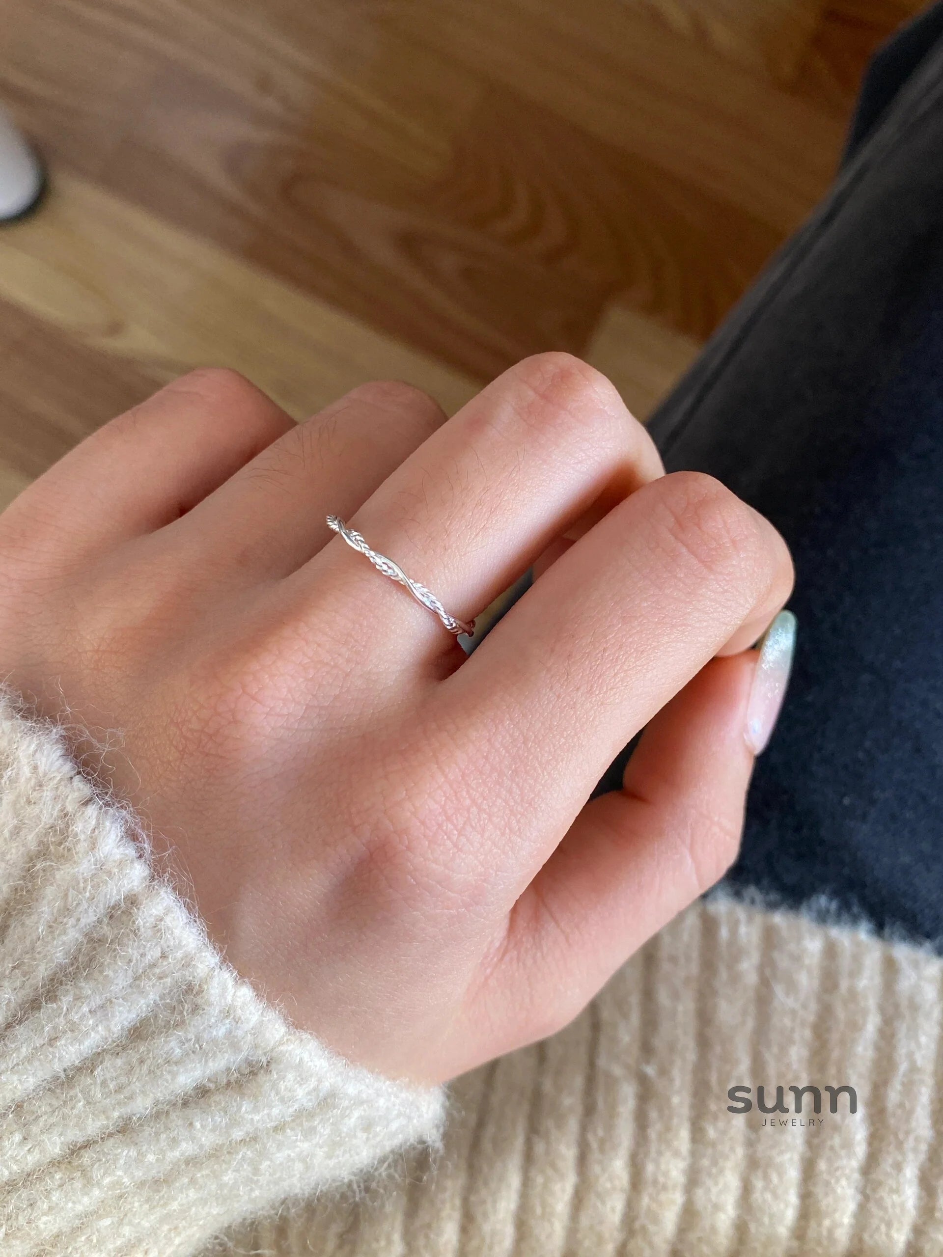 Candice Braided Sterling Ring