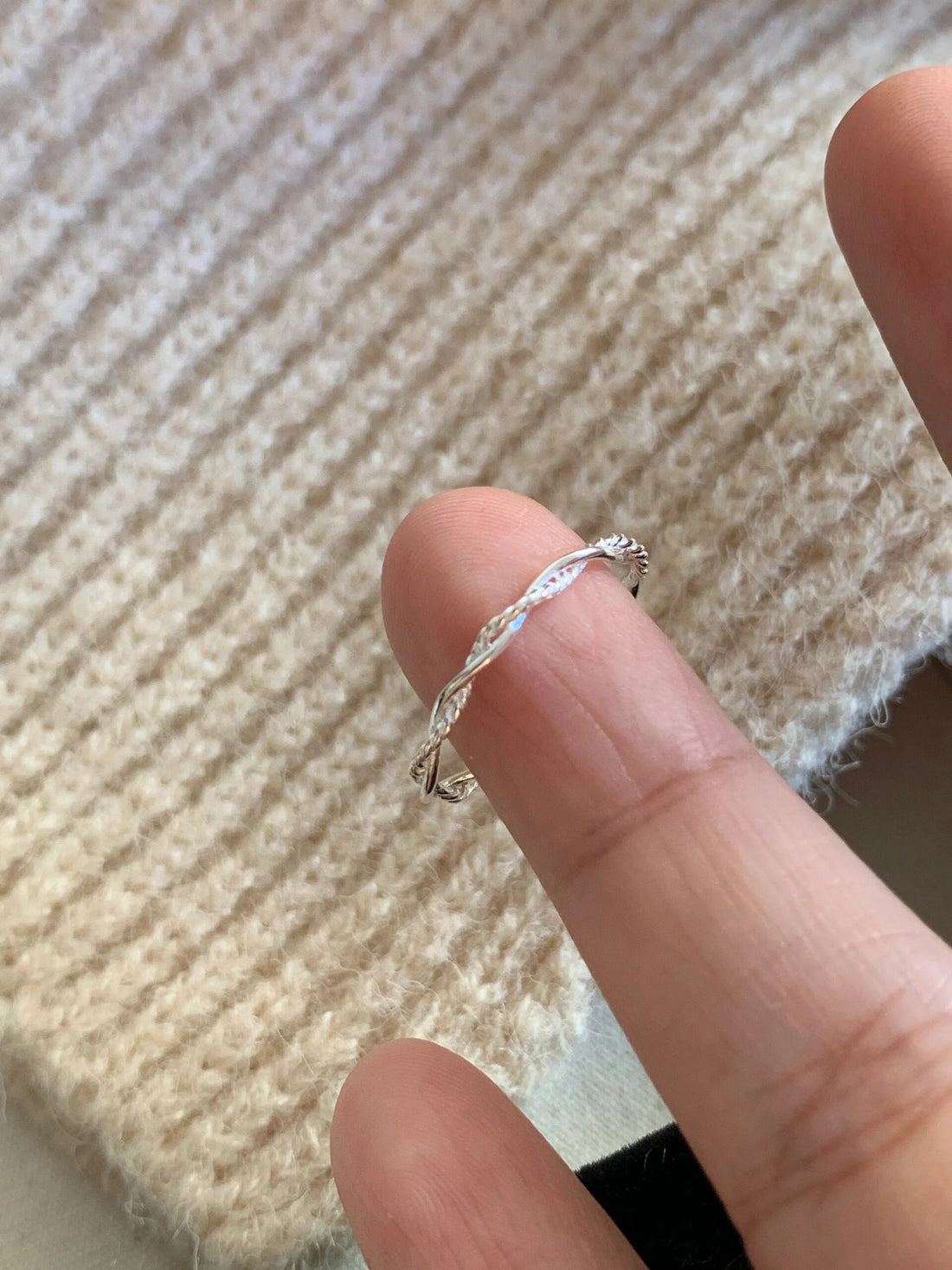 Candice Braided Sterling Ring