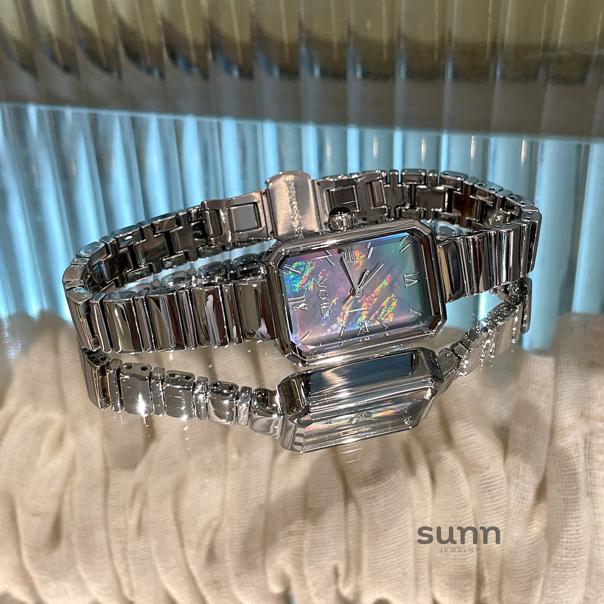 Carissa Blue Pearl Watch