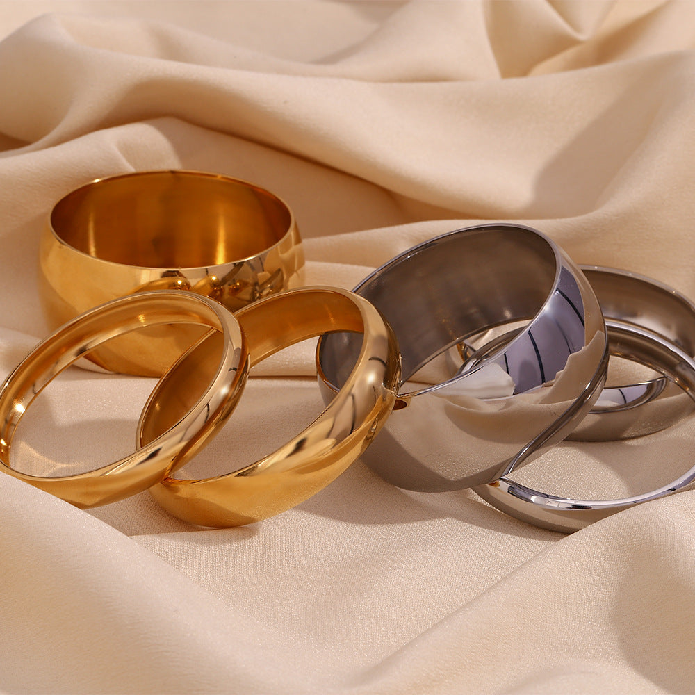 Carissa Polished Cuff Bracelet [LVARTL3G]