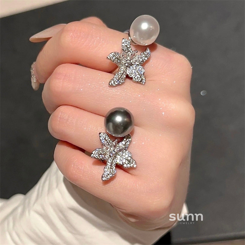 Carlee Ocean Pearl Ring [ZM8XWDSG]