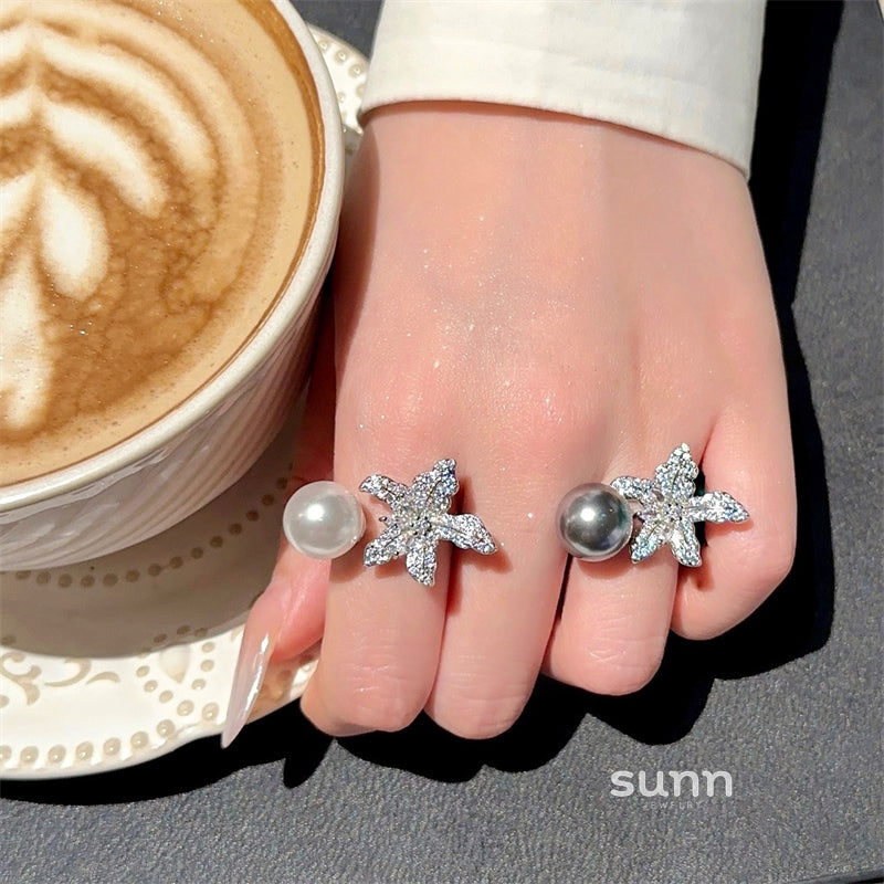 Carlee Ocean Pearl Ring [UC0H5PWM]