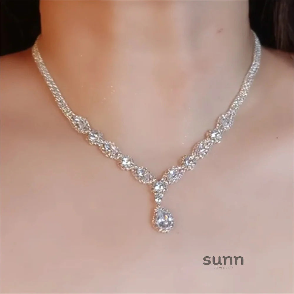Carlin Rhinestone Tassel Set