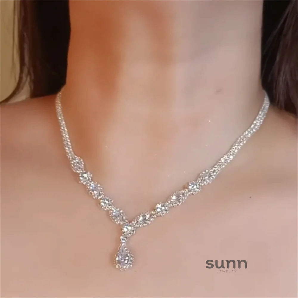 Carlin Rhinestone Tassel Set