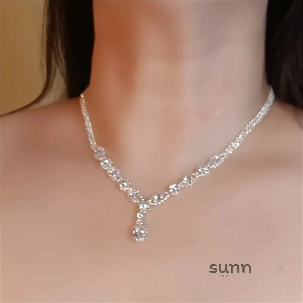 Carlin Rhinestone Tassel Set